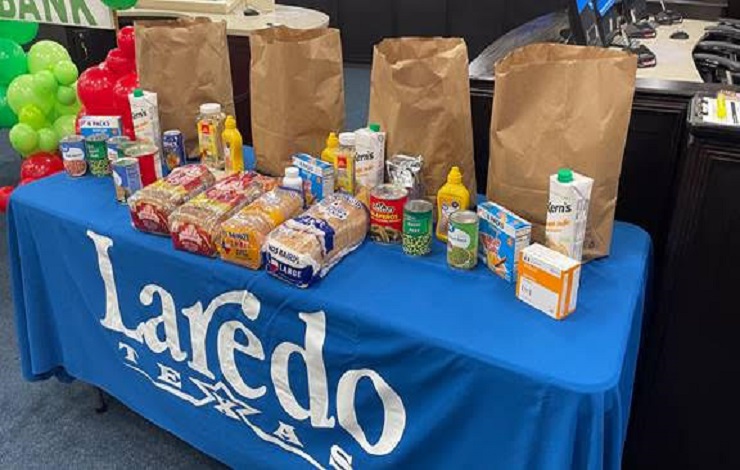 La ciudad de Laredo y el Banco Regional de Alimentos de Laredo Comenzarán la Distribución de Despensas de Alimentos