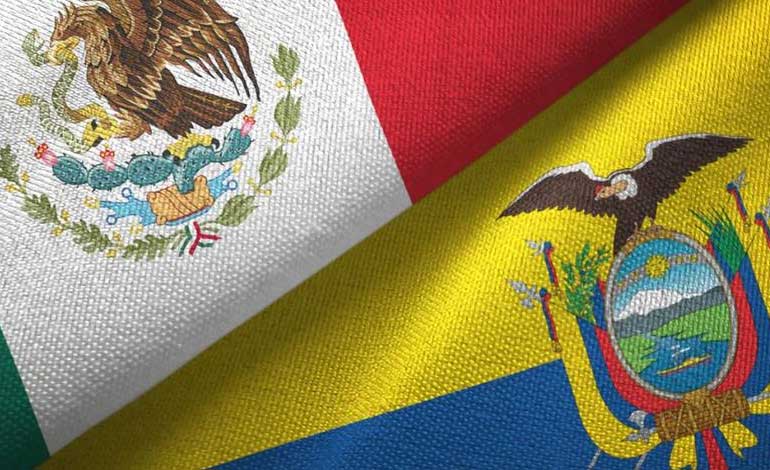 México llevará el conflicto diplomático con Ecuador a instancias internacionales