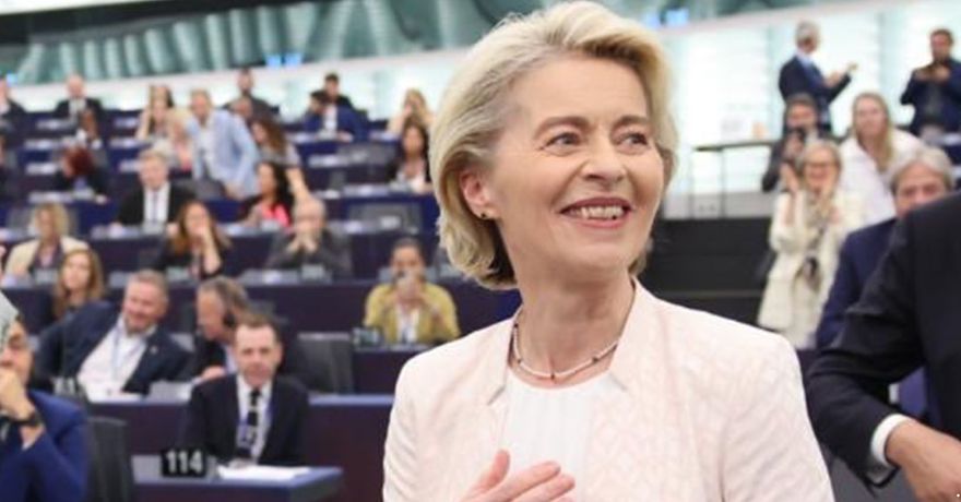 Von der Leyen es ratificada para asumir segundo mandato