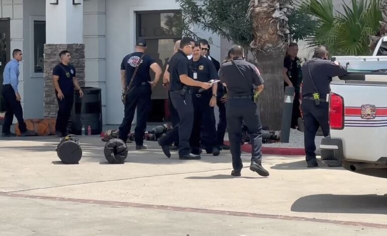 Evacuan Hotel en Laredo por Fuga de Gas en Hotel