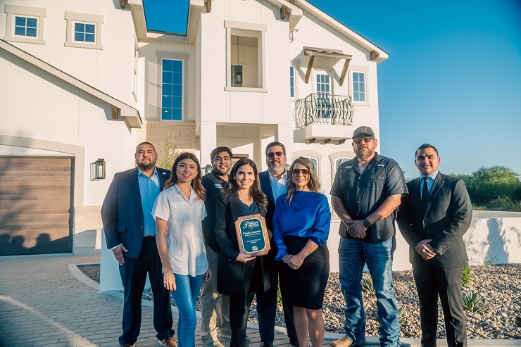 Winfield Communities Triunfa con el “People’s Choice Award” en el 2024 Parade of Homes en Laredo