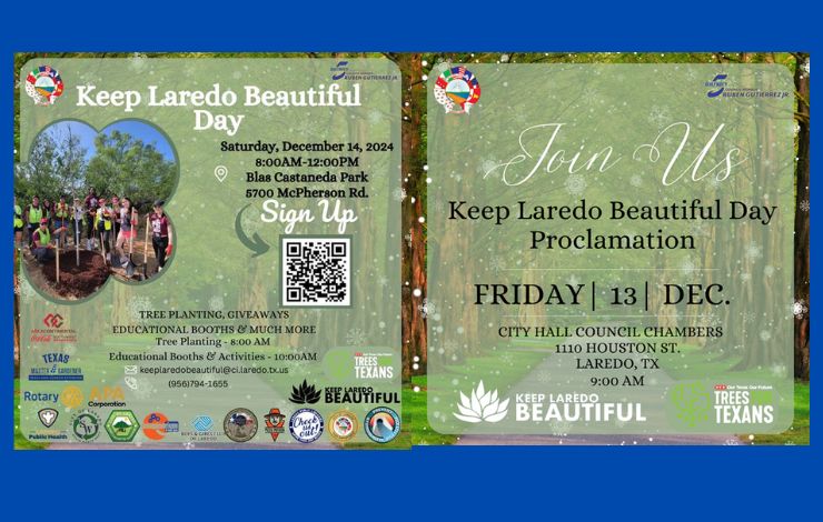 Laredo Celebra el “Día Keep Laredo Beautiful” con Actividades Ambientales y Comunitarias