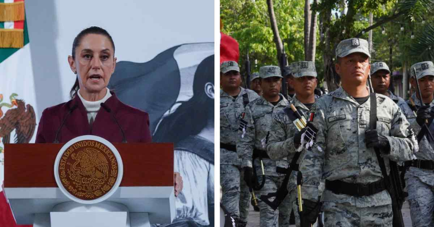 En GN podrían buscar cargos públicos como en Sedena: Sheinbaum