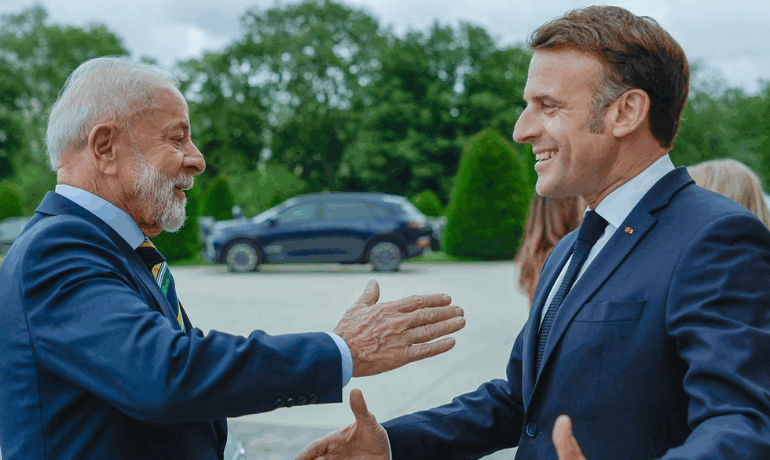 Lula con Macron en París: Mercosur, Gaza y Ucrania