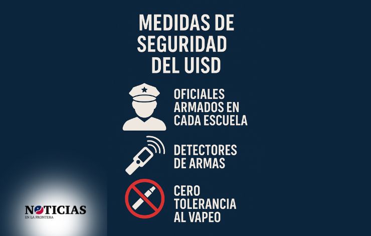 UISD refuerza seguridad y mantiene cero tolerancia a vapeadores en regreso a clases
