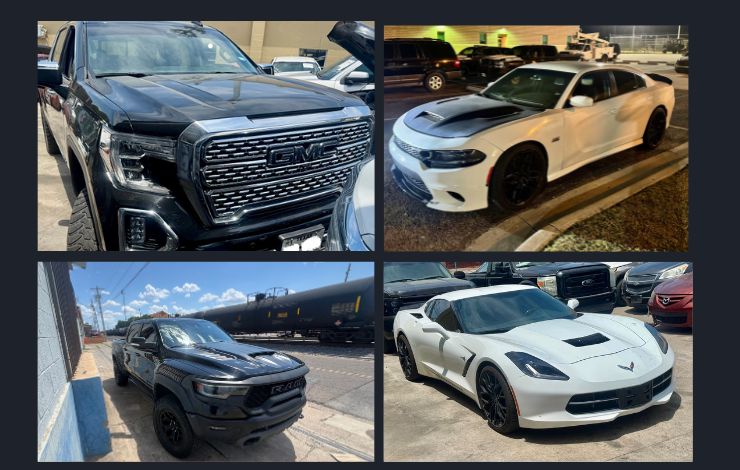 DPS recupera cuatro vehículos robados autos de lujo fueron sustraídos en Houston, San Antonio y Fort Worth