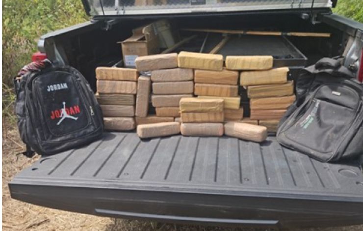 DPS decomisa más de 2.2 millones en cocaína en Starr County