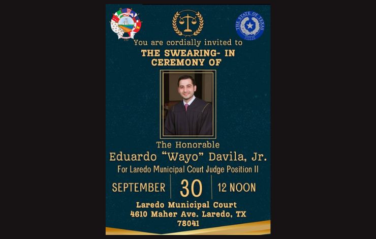 Eduardo “Wayo” Dávila asume como juez del Tribunal Municipal en nueva posición