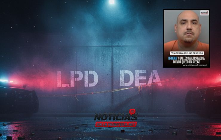 Drogas, gallos maltratados y un menor en riesgo: operativo en Laredo destapa red peligrosa