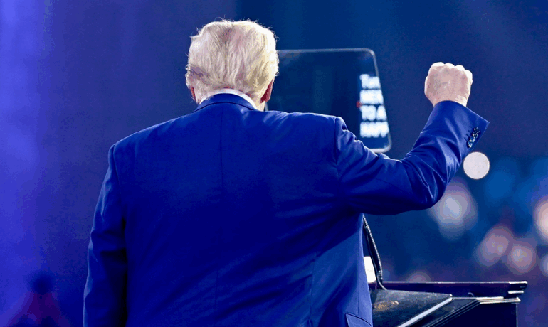 Trump ofrece discurso sobre economía en Carolina del Norte en medio de retos financieros