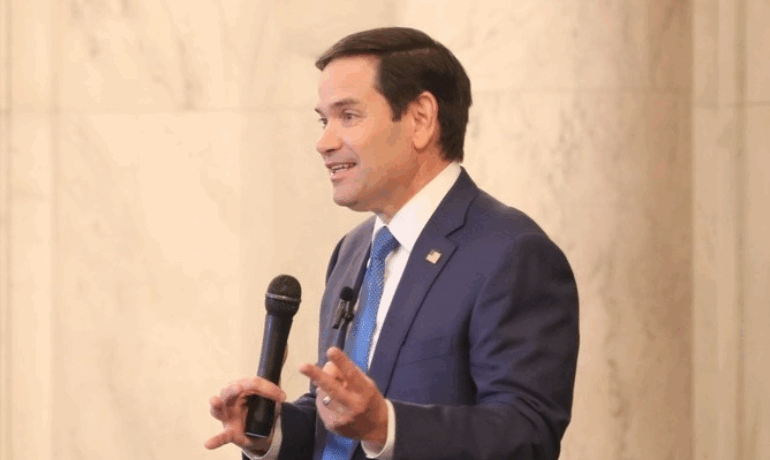 Marco Rubio en Israel insta a Qatar a seguir su rol mediador