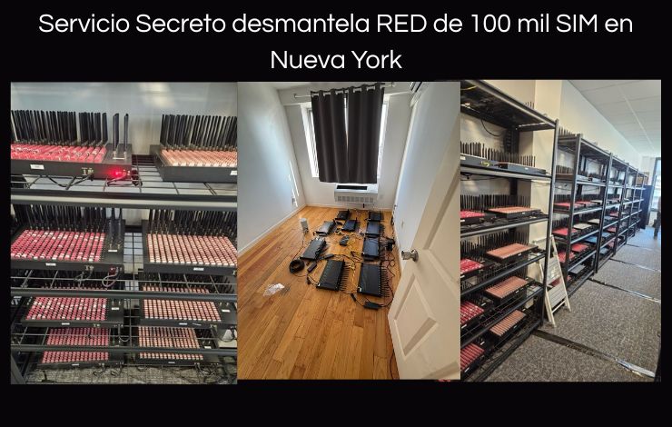 El Servicios Secreto desmantela red con 100 mil SIM cards cerca de la ONU