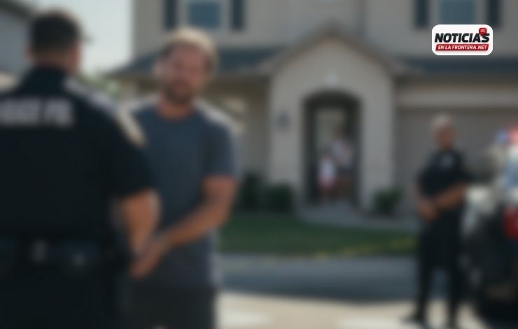 Hombre arrestado en Rosales Court tras amenazar con violencia; mujer y dos niños encontrados ilesos