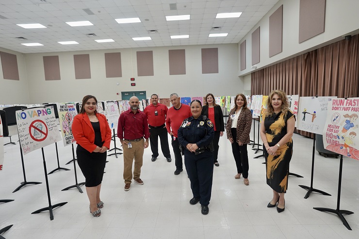 UISD impulsa la prevención del vapeo con arte estudiantil