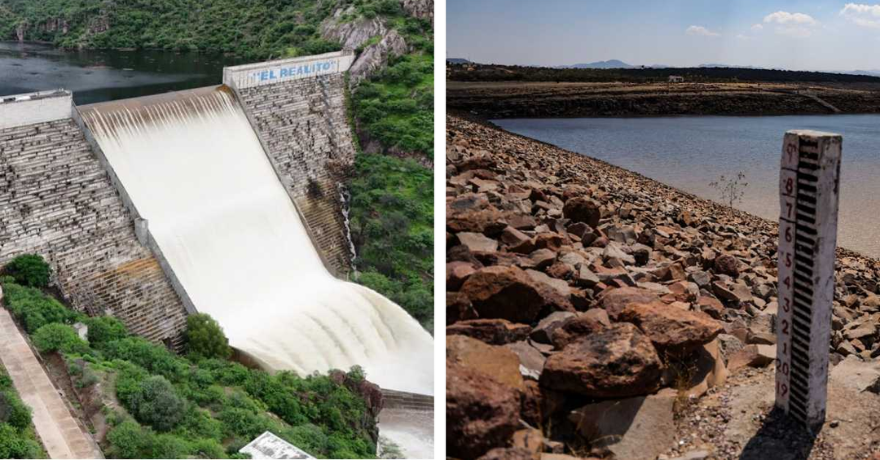 Lluvias llenan 72% de presas nacionales, pero sequía se intensifica en el sur