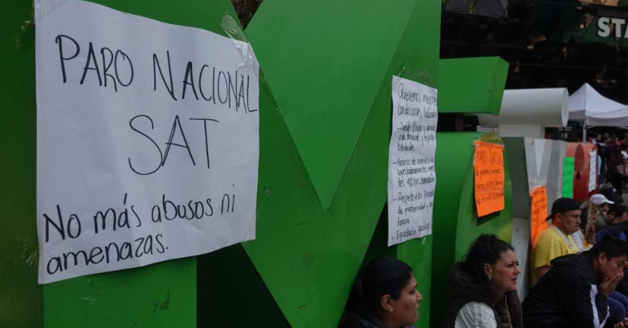 Revisarán salarios y condiciones laborales: SAT reanuda actividades tras paro nacional
