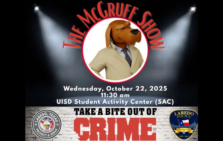 Laredo Police Department presentará el “McGruff Show” junto a UISD para promover la seguridad infantil