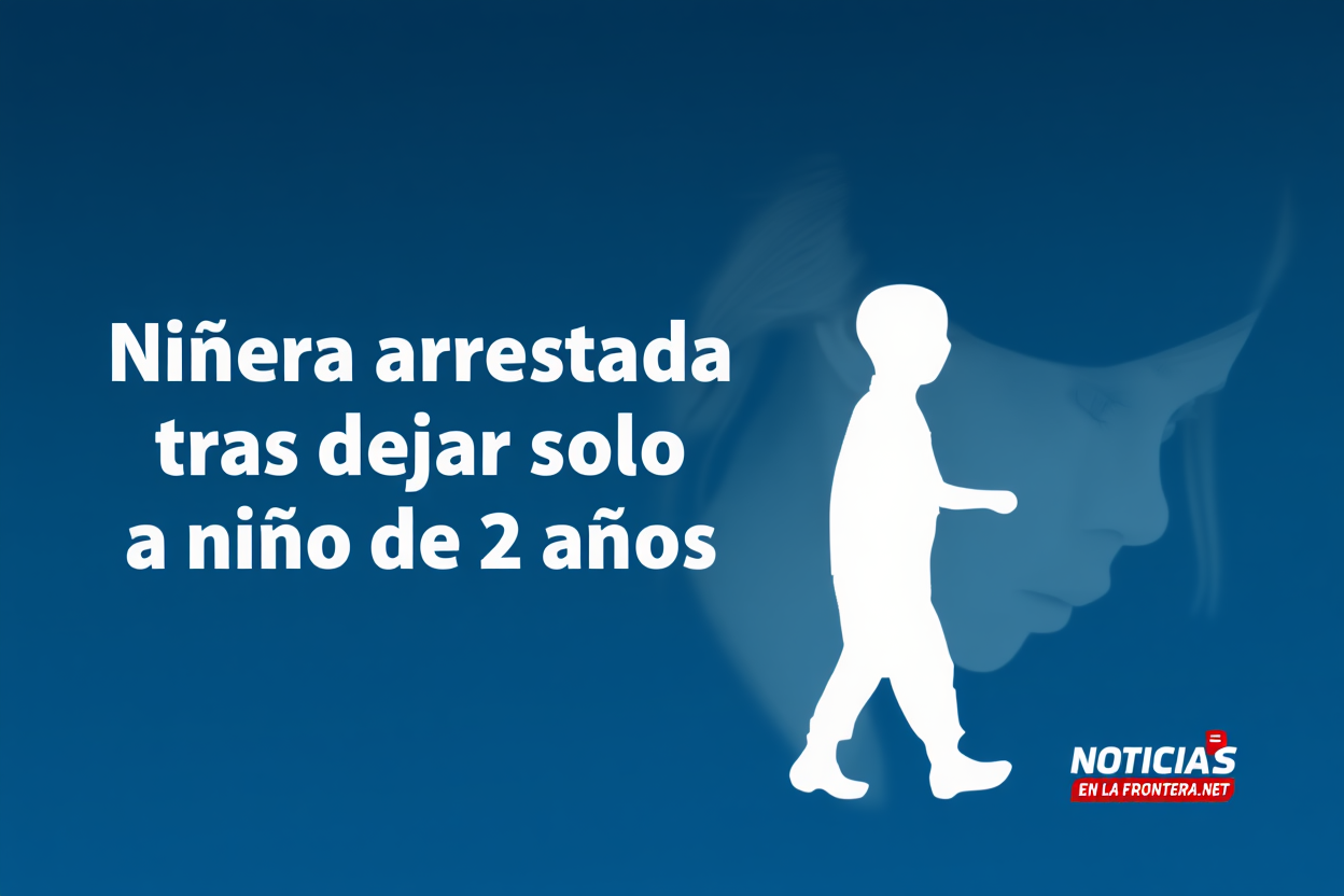 Arrestan a niñera tras hallazgo de niño de 2 años deambulando solo en el vecindario
