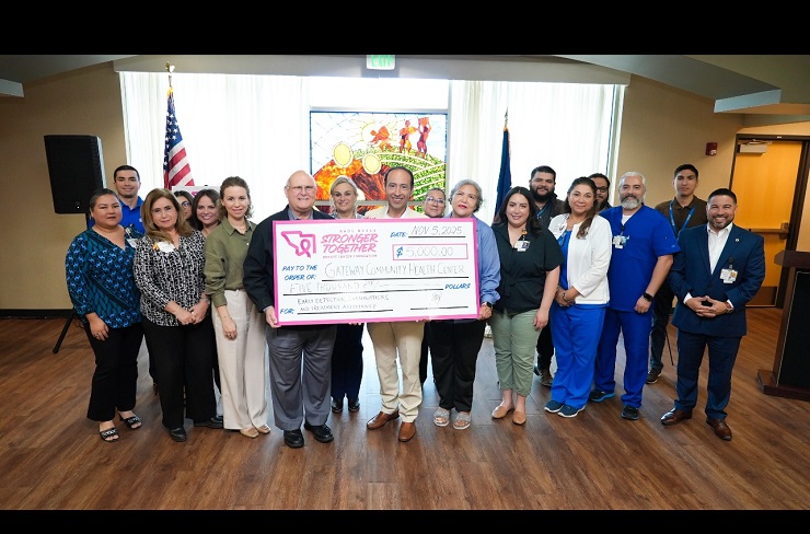 Donan 5 Mil para fortalecer servicios de detección y apoyo a pacientes con cáncer de mama en Laredo