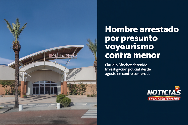 Arrestan a hombre por presunto voyeurismo contra menor en centro comercial