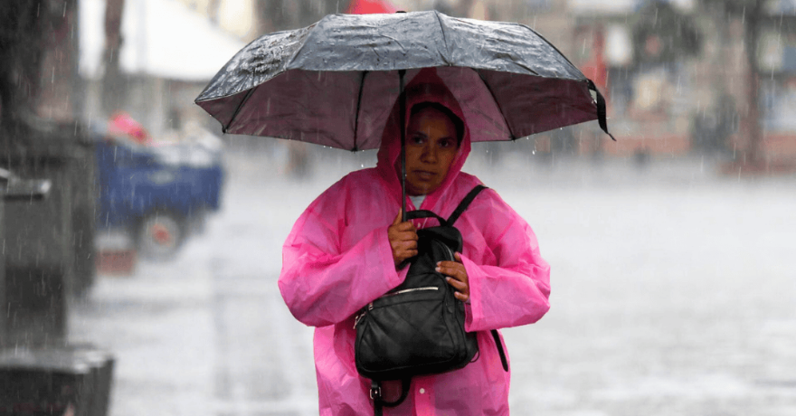 ¡Saca el paraguas! Martes 25 con lluvias a lo largo del país