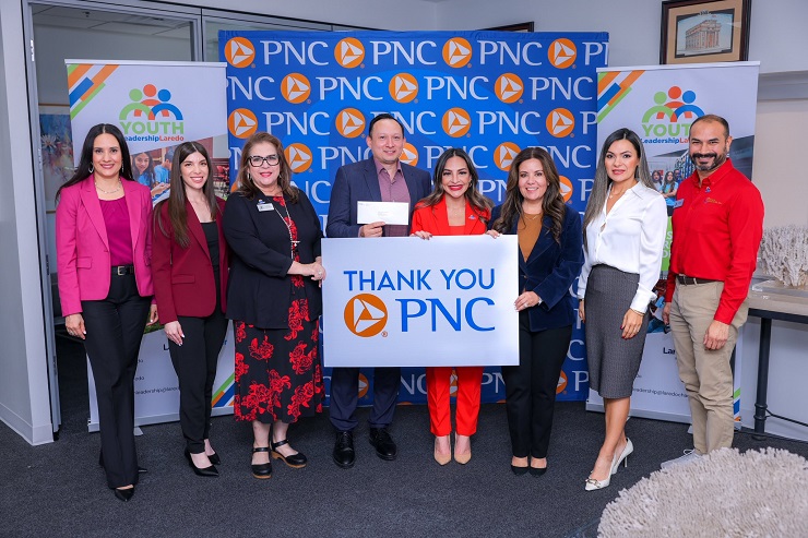 PNC Foundation aporta 15 Mil Dólares para fortalecer el liderazgo juvenil en Laredo