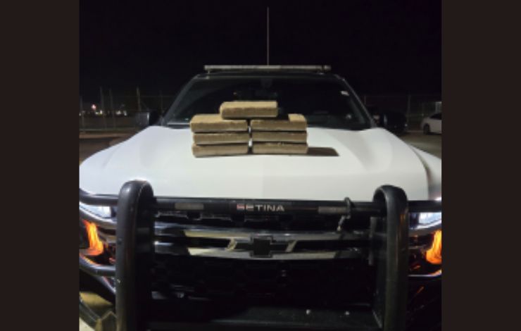 Cae cargamento de cocaína en Laredo durante parada de tránsito de DPS