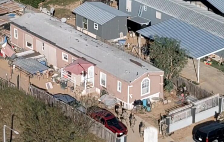 Cateo de SWAT cerca de preparatoria en Laredo fue supervisado en tiempo real con apoyo de drones