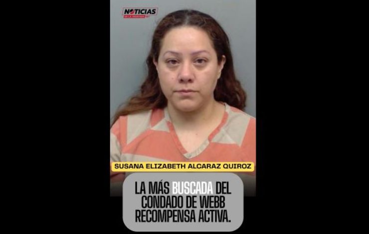 Sheriff del Condado de Webb busca a Susana Elizabeth Alcaraz Quiroz por agresión agravada