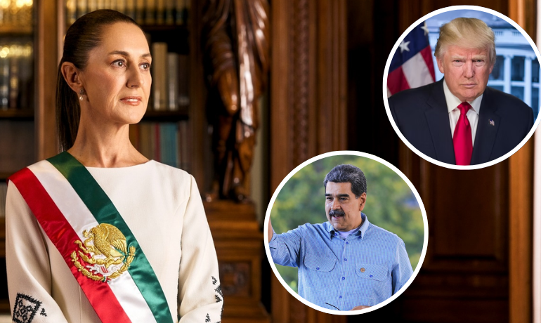 Claudia Sheinbaum dice que no cree que Trump tome muy en serio una invasión en México tras bombardeo en Caracas y captura de Nicolás Maduro 