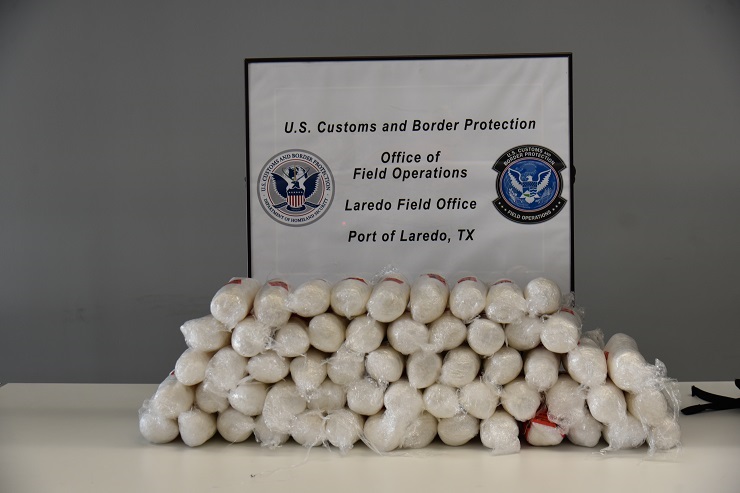 CBP decomisa metanfetamina valuada en más de $602 mil en el Puente Colombia